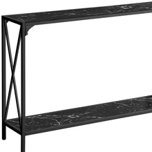 Load image into Gallery viewer, Frame Console Table With Shelf - Black
