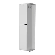 Load image into Gallery viewer, 71" Wood Accent Cabinet With Two Doors - White
