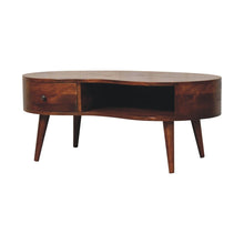 Load image into Gallery viewer, Wave Coffee Table With 1 Drawer
