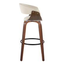 Load image into Gallery viewer, Vintage Mod - Mid Century Modern Fixed Height Barstool With Swivel &amp; Round Footrest (Set of 2)
