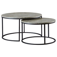 Load image into Gallery viewer, Hanover - 2 Piece Round Nesting Coffee Tables - Gray
