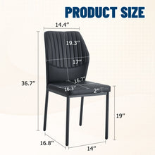Load image into Gallery viewer, Ergonomic Simple Chair With Metal Leg
