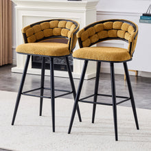 Load image into Gallery viewer, Bar Stools, Kitchen Island Counter Height Stools (Set of 2)
