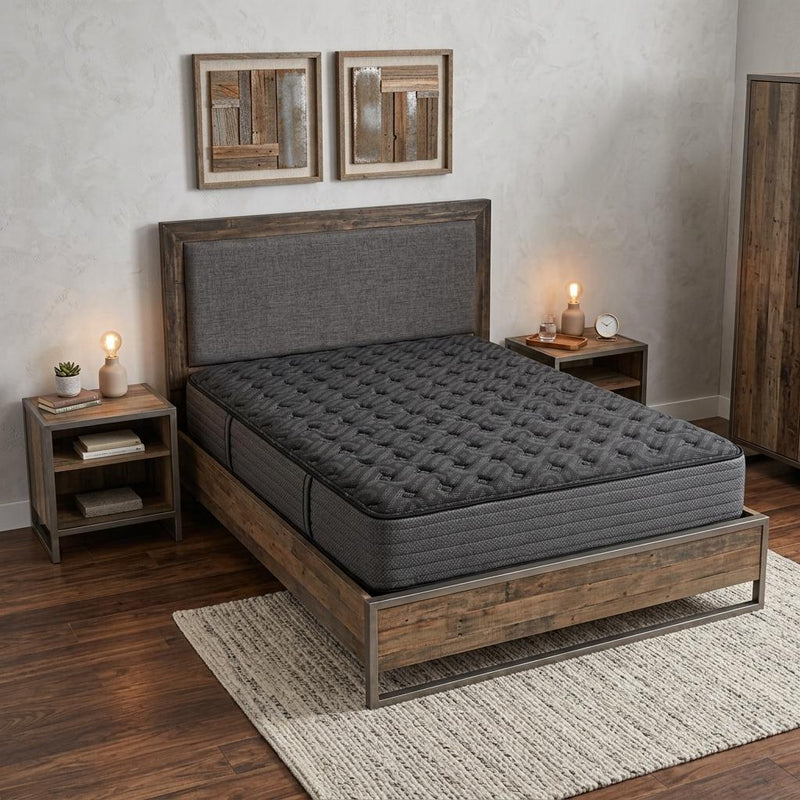 Copper Infused Gel Memory Foam Medium Hybrid Mattress - Split California King