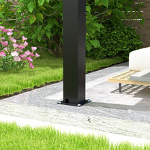 Load image into Gallery viewer, Louver Pergola Steel Louvers &amp; Frame - Black
