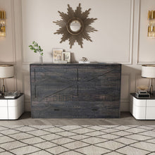 Load image into Gallery viewer, Full Murphy Bed With Storage Drawers, Charging Station, Foldable Panels, And Silent Swivel Wheels
