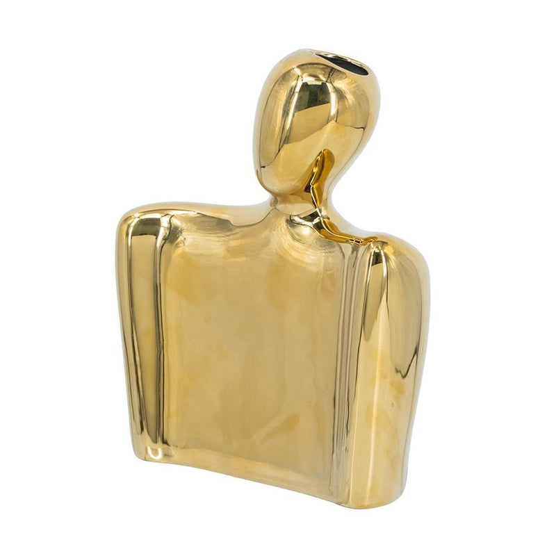 Modern Abstract Table Vase (574377) - Gold