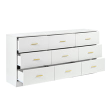 Load image into Gallery viewer, 9 Drawer Dresser, Ample Storage For Bedroom
