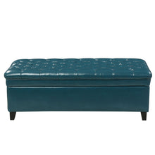 Load image into Gallery viewer, Juliana - Storage Ottoman With Birch Legs
