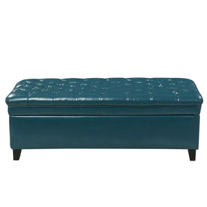 Juliana - Storage Ottoman With Birch Legs