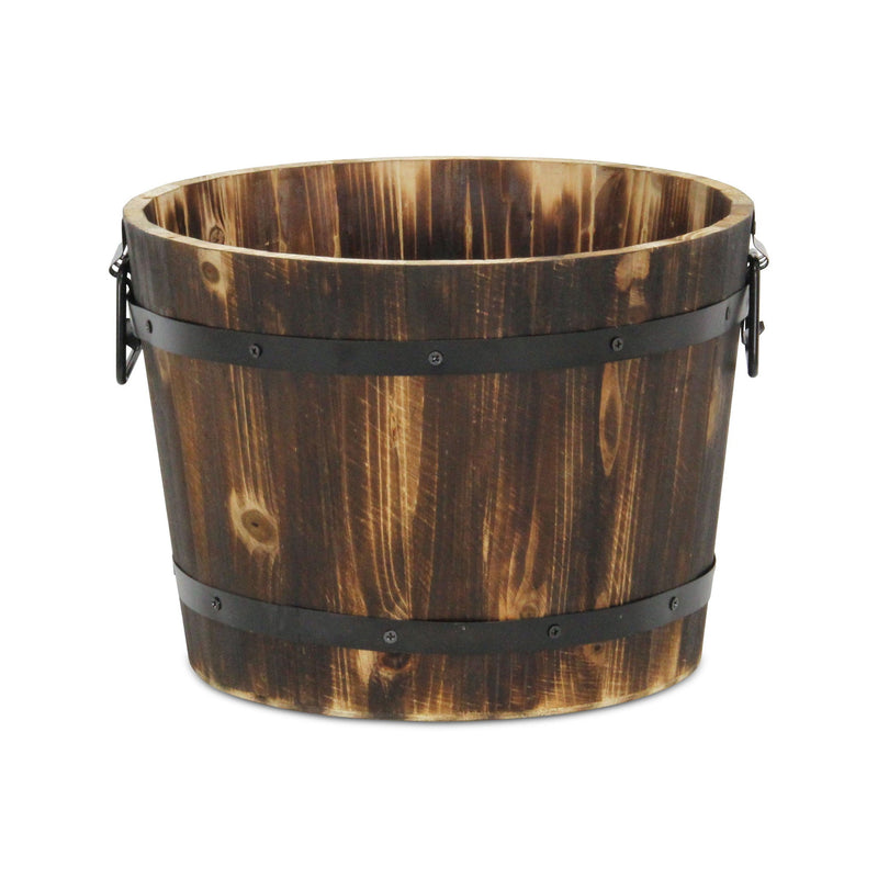 Round Planter Box (638087) - Brown