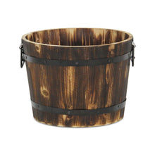 Load image into Gallery viewer, Round Planter Box (638087) - Brown
