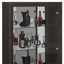 Load image into Gallery viewer, Accent Cabinet With One Drawer - Silver And Gray
