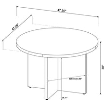 Load image into Gallery viewer, Larrabee - Round Dining Table - Mango Color
