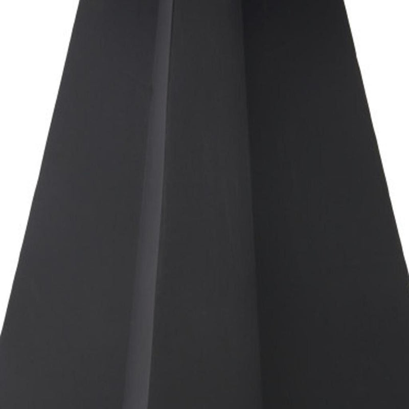 48" Sintered Stone And Steel Pedestal Base Round Dining Table - White