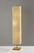 Load image into Gallery viewer, Wildside Paper Shade Floor Lamp With Wood Base - Natural
