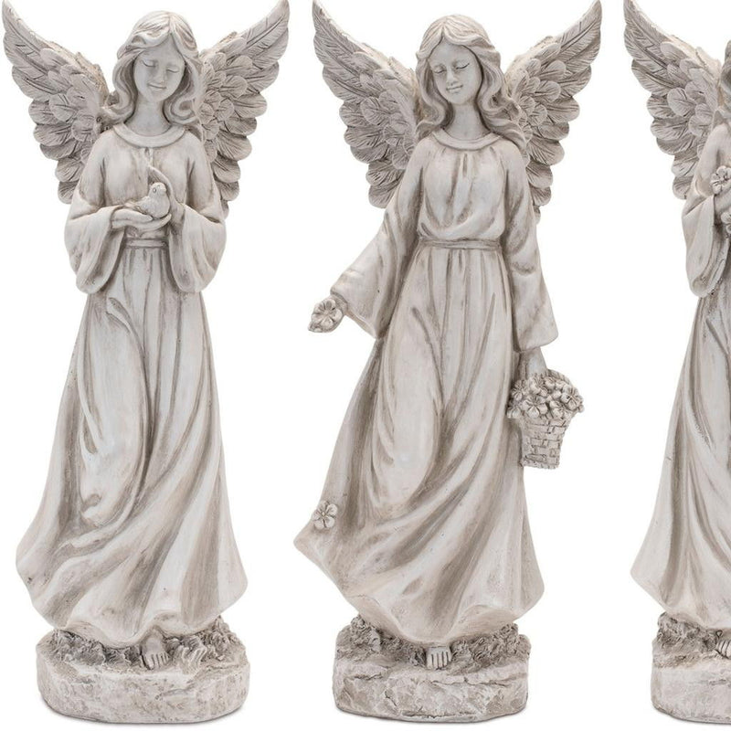 Polyresin Statue (Set of 3) - Gray