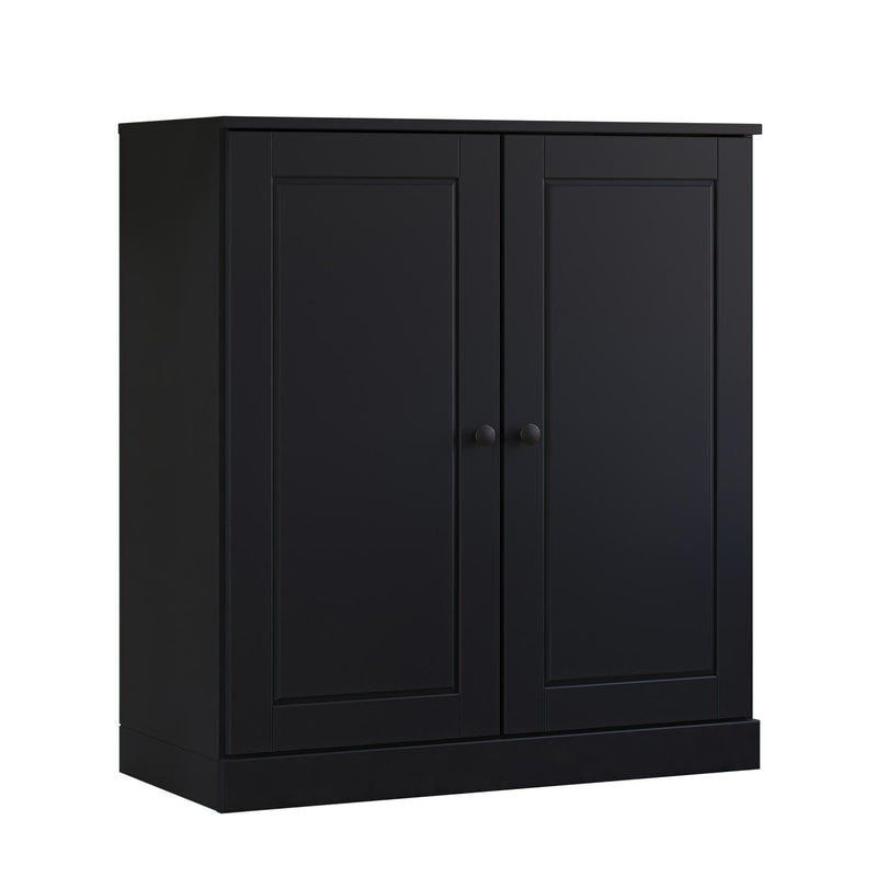 Accent Cabinet With Two Doors - Black