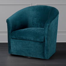 Load image into Gallery viewer, Eden - Swivel Chair With Upholstery And Hardwood Frame
