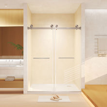 Load image into Gallery viewer, Frameless Double Sliding Shower Door
