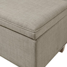 Load image into Gallery viewer, Caymus - Rectangular Soft Close Storage Bench - Light Gray
