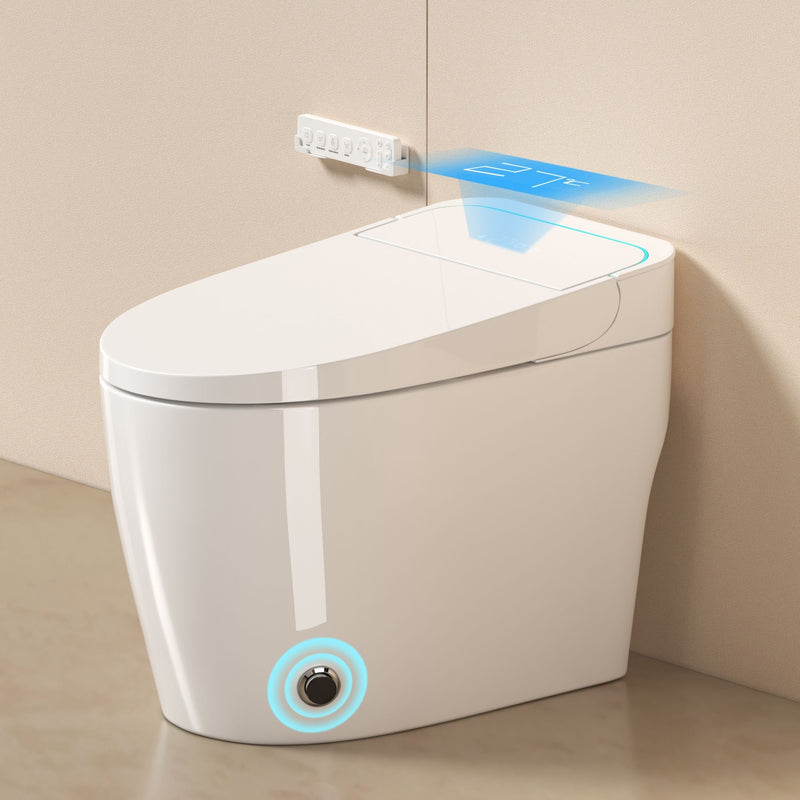 Smart Bidet Toilet With Auto Open / Close Seat