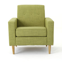 Load image into Gallery viewer, Nebulize - Upholstered Fabric Club Chair With Button Tufted And Square Off Arm And Back
