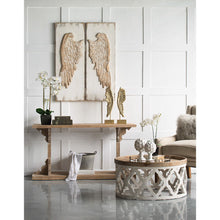 Load image into Gallery viewer, Feather Wing Wall Panels With Distressed, Rectangle Hanging Wall Art (Set of 2) - Multicolor
