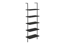 Load image into Gallery viewer, Five Tier Bookcase (489801) - Black
