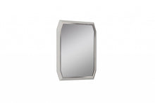 Load image into Gallery viewer, 49" Abstract Glass Framed Accent Mirror - Taupe
