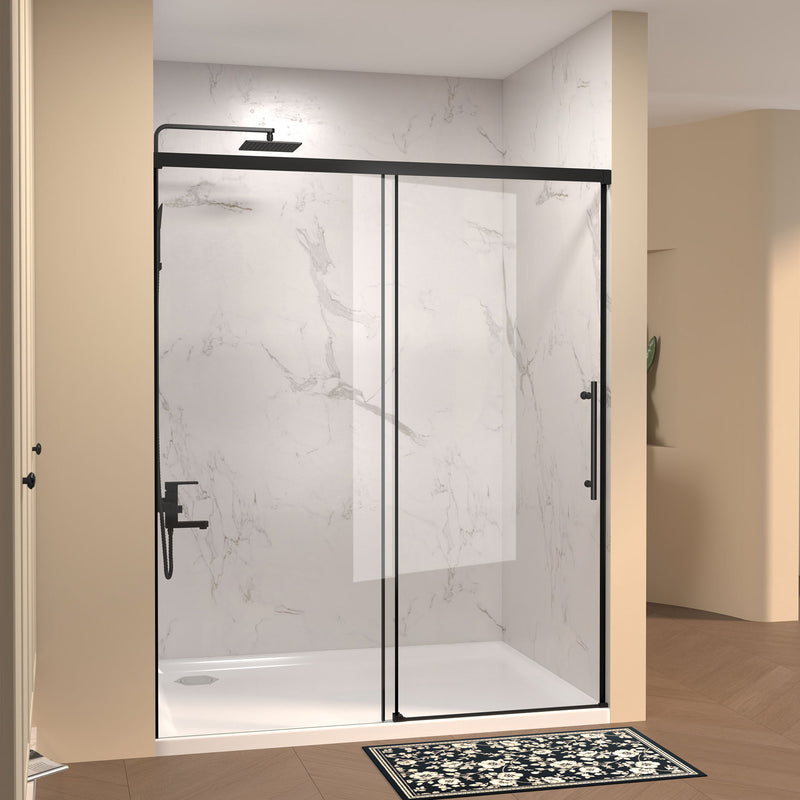 Frameless Single Sliding Shower Door