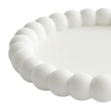 Load image into Gallery viewer, Resin Handmade Round Trinket Tray - White
