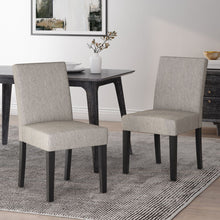 Load image into Gallery viewer, Contemporary Dining Chair With Upholstered Seating And Tapered Legs
