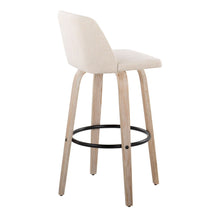 Load image into Gallery viewer, Toriano - Mid-Century Modern Fixed Height BarStool With Round Footrest (Set of 2)
