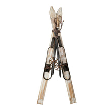 Load image into Gallery viewer, Skiing Tabletop Sculpture - Beige / Brown
