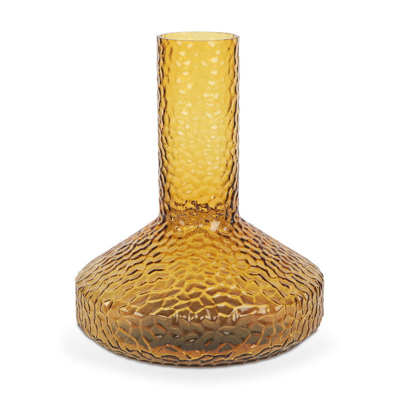 Faceted Table Vase (608318) - Amber