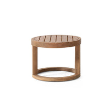 Load image into Gallery viewer, Outdoor Acacia Wood Side Table, Solid Side Table For Patio, Pool, Porch - Brown Wash
