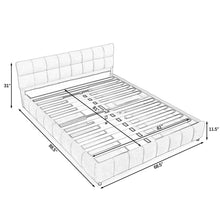 Load image into Gallery viewer, Modern Platform Bed Frame With Thick Fabric

