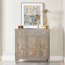 Load image into Gallery viewer, Dauphin - Handpainted Entryway Storage Cabinet - Gray Cashmere

