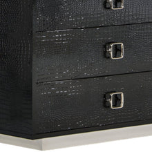 Load image into Gallery viewer, 6 Drawer Double Dresser - Black
