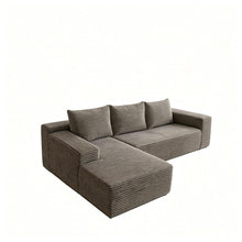 Load image into Gallery viewer, Modern L-Shaped Sectional Sofa With Left Facing Chaise
