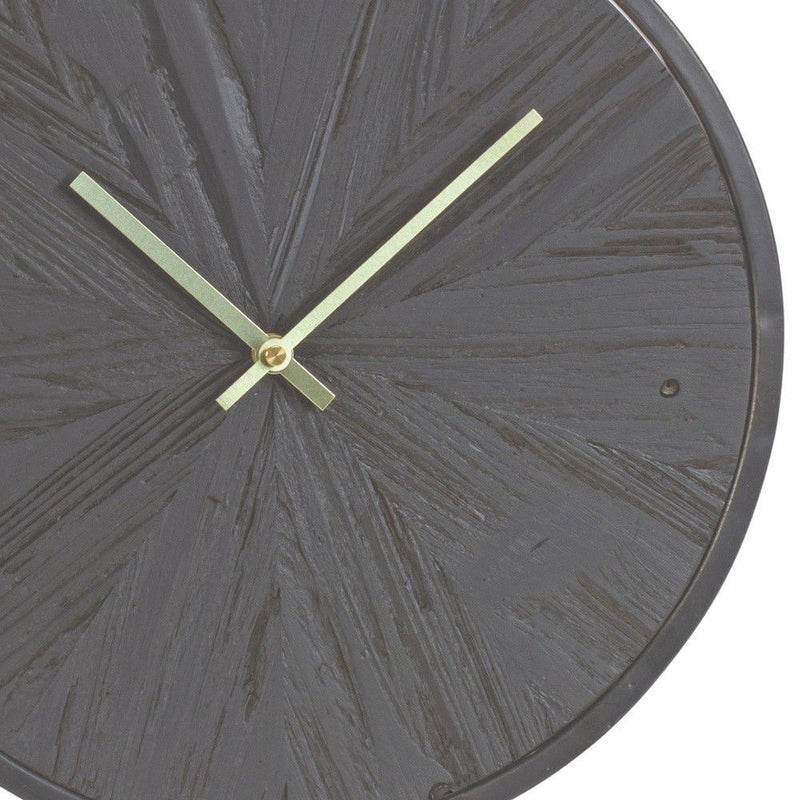 Circle Analog Wall Clock (516216) - Black