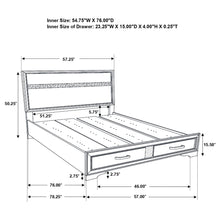 Load image into Gallery viewer, Urbana - Storage Panel Bed
