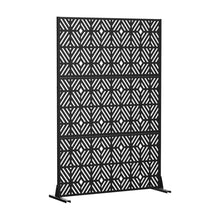 Load image into Gallery viewer, Three Panel Screen Room Divider (562843) - Black
