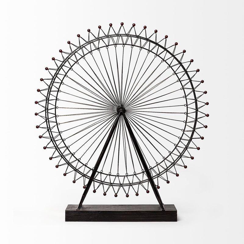 London Eye Moveable Sculpture - Black