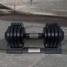 Load image into Gallery viewer, 22Lbs Adjustable Dumbbell Steel And Plastic - Black
