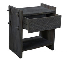 Load image into Gallery viewer, One Drawer Nightstand - Dark Gray
