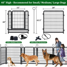 Load image into Gallery viewer, Heavy Duty Dog Playpen Outdoor 16 Piece Panels - Snow Leopard
