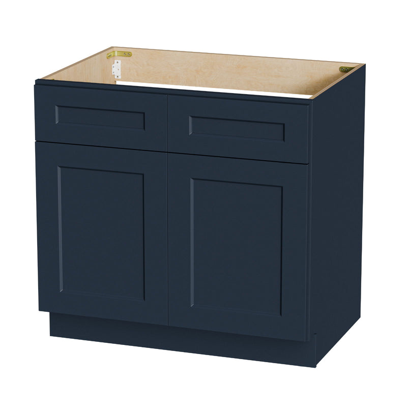Shaker Base Cabinet With Soft-Close Hinges, Adjustable Shelf