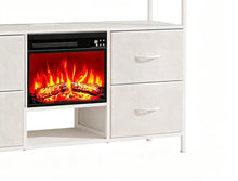 Load image into Gallery viewer, Fireplace TV Stand With Fireplace (734225) - White

